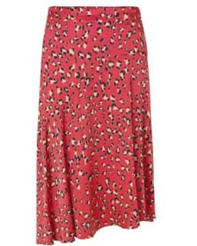 Munthe Holiday Skirt - Rosso