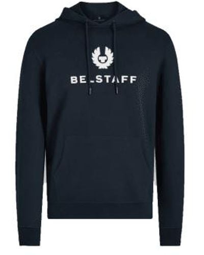 Belstaff Sweat-shirt signature Encre sombre - Bleu