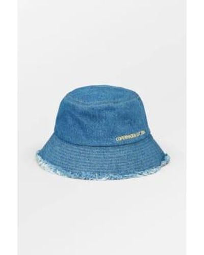 Becksöndergaard Denima Coronet Bucket Hat Xs/s - Blue