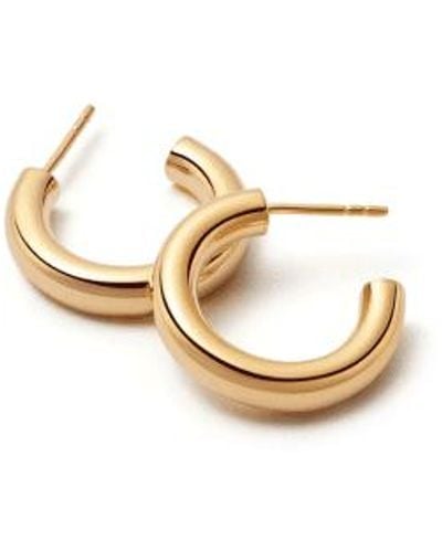 Daisy London 20Mm Bold Hoop Earrings - Metallizzato
