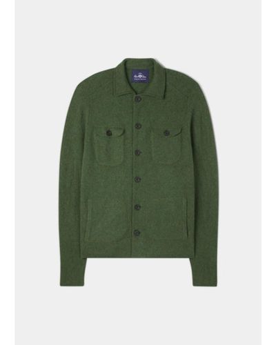 Alan Paine Rosemary Ferndale Explorer Knitted Shirts - Green