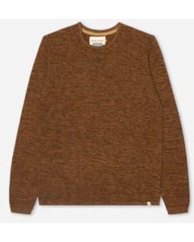 Revolution Knit Sweater 6009 1 - Marrone