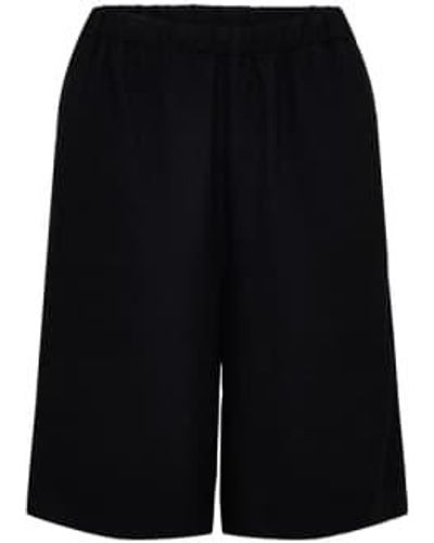 SELECTED Shorts en tinni - Noir