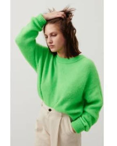 American Vintage Vitow Sweater Parakeet / M/l - Green