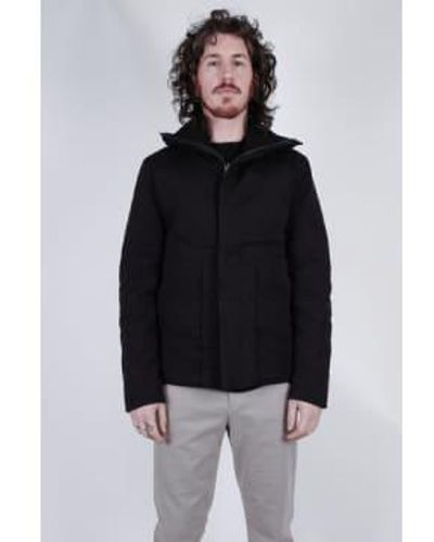 Transit Reversible Water-repellent Cotton Jacket Extra Large - Black