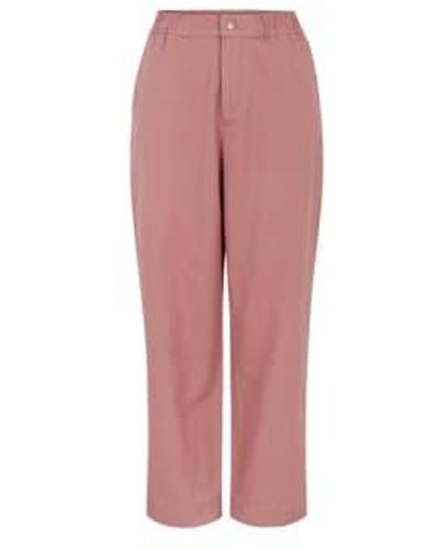 SOFT REBELS Srcharlott Ash Trousers Xs - Pink