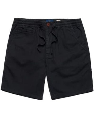 Superdry Pantalones cortos exceso vintage - Negro