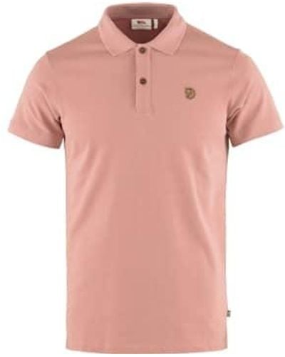 Fjallraven Övik Polo Shirt - Pink