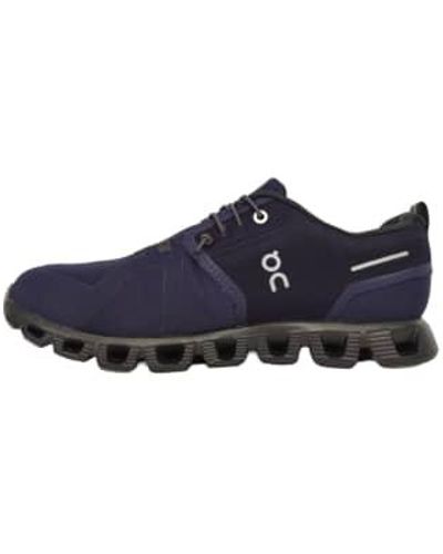 On Shoes Scarpe Cloud 5 Waterproof Uomo Midnight/magnet 44.5 - Blue