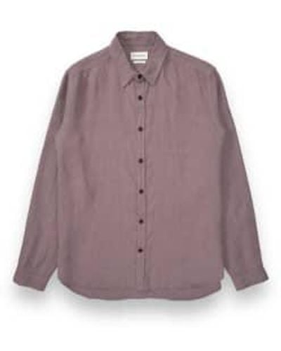 Oliver Spencer Riviera new york special shirt coney - Morado