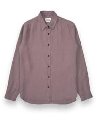 Oliver Spencer Riviera New York Special Shirt Coney - Purple