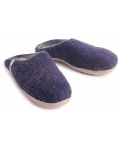 Egos Fair tra feant slippers - Azul