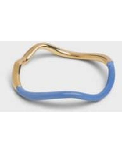 Enamel Copenhagen Ring Sway - Azul
