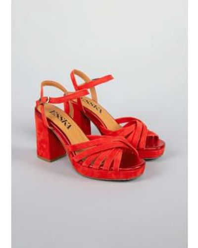 Esska Veronica heels - Rot