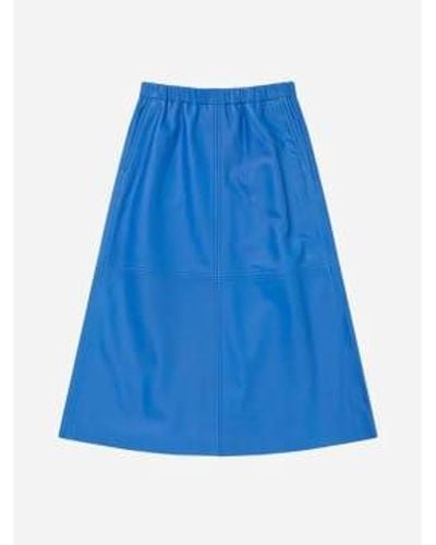 Munthe Jaggedy Skirt - Blu