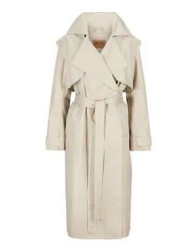 BRGN Regndrape Trench Coat L / Sand Female - Natural
