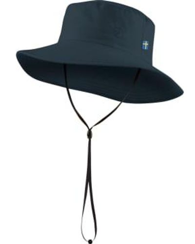 Fjallraven Navy 555 Abisko Sun Hat Unisex - Blue