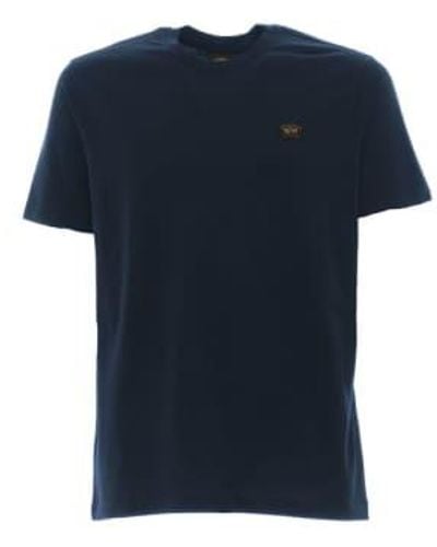 Paul & Shark T-shirt mann c0p1002 013 - Blau