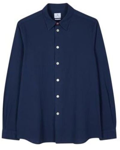 PS by Paul Smith Ls Regular Shirt - Blu