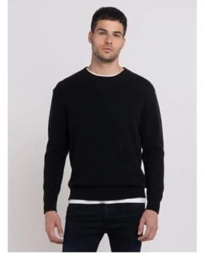 Replay Crew Neck Sweater M - Black