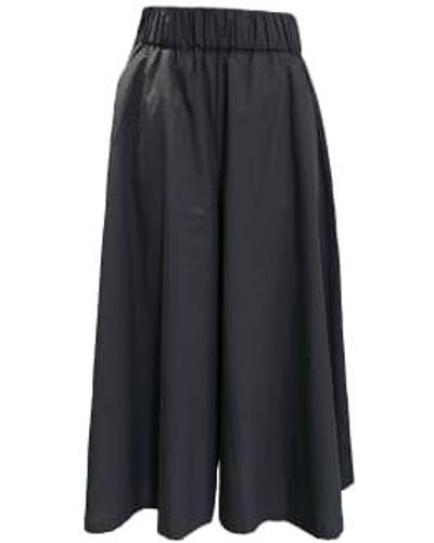 Ottod'Ame Ottod'ame Culotte Trousers Dp9564 - Black
