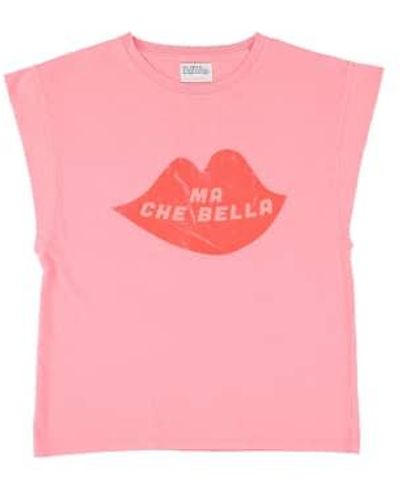Sisters Department Camiseta Sin Gas But What A Bella Strawberry M - Pink