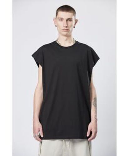 Thom Krom M ts 787 camiseta negra - Negro