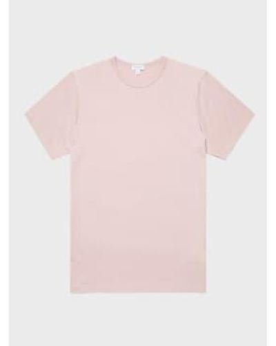 Sunspel Classic T-shirt - Pink