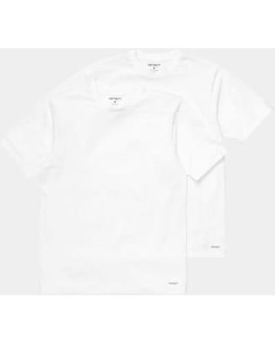 Carhartt Camiseta estandar blanca - Blanco
