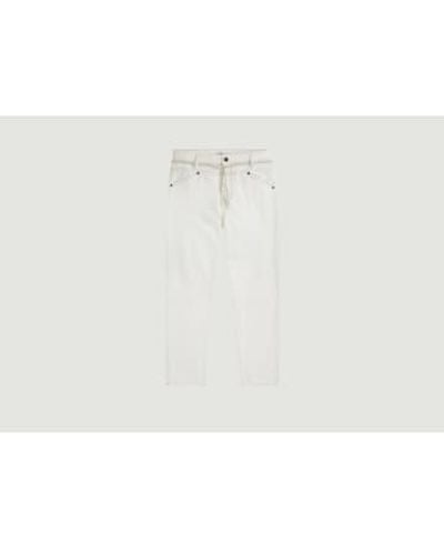 Closed Jean X-Pocket en coton biologique - Blanc