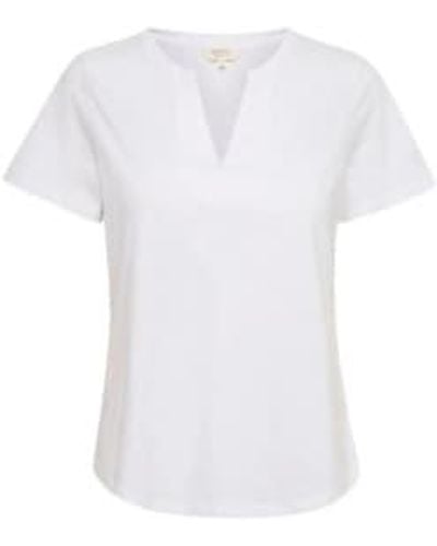 Part Two Gesinas T Shirt Blanco brillante