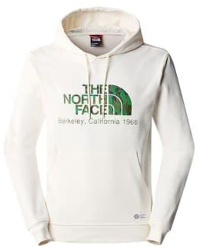The North Face Jersey berkeley california hoddie hombre color blanco - Gris