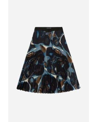 Munthe Charming Pleated Skirt 38 - Blue