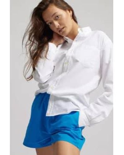 COLORFUL STANDARD Pacific Organic Twill Shorts - Bianco