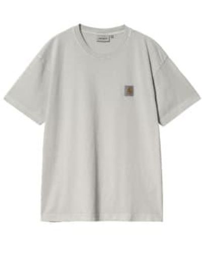 Carhartt Camiseta Ss Nelson Sonic Silver - Gray