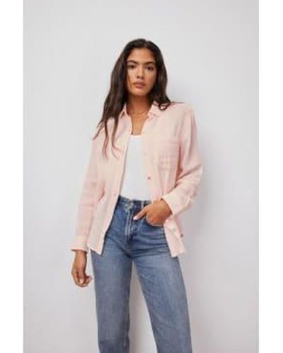 Rails Ellis Shirt In Petal 1 - Blu