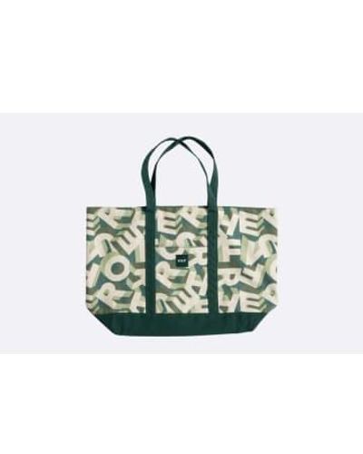 Huf Printed Tote Bag Sage * / - Green