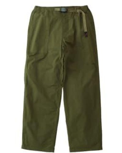 Gramicci Weather Trousers Fatigue Man Olives Xs - Green