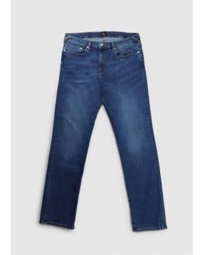 Paul Smith Jean coupe fuselée en bleu