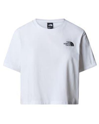 The North Face T-shirt Cropp L - Blue