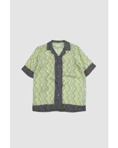 Dries Van Noten Carltone Shirt Lime 46 - Green