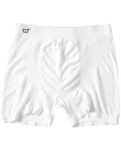 Boody Boxer Shorts M - White