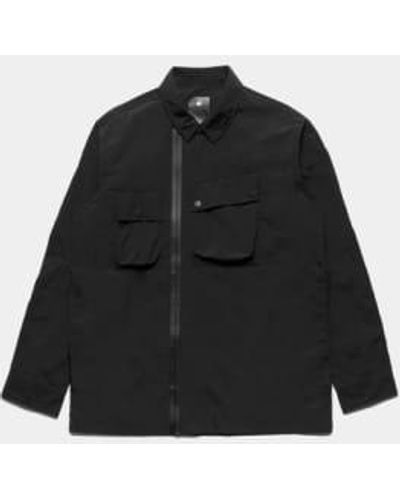 Maharishi Veg Dyed Tech Cargo Shirt - Black