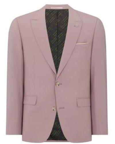 Remus Uomo Massa Suit Jacket 38 - Purple