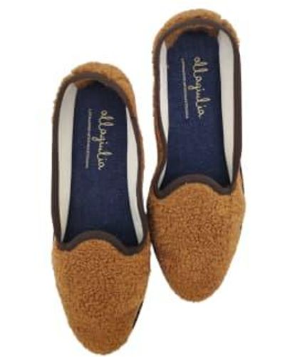 Allagiulia Chaussures pantelleria sherpa femme - Bleu