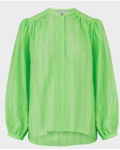 DAWN +DARE Ciel blouse - Vert