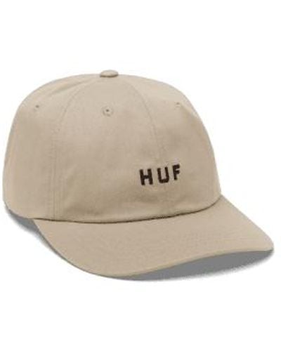 Huf 6 Panel Cap Oatmeal One Size - Natural