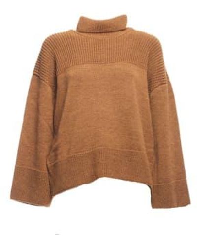 Akep Sweater For Woman Mgkd03038 Moro - Marrone