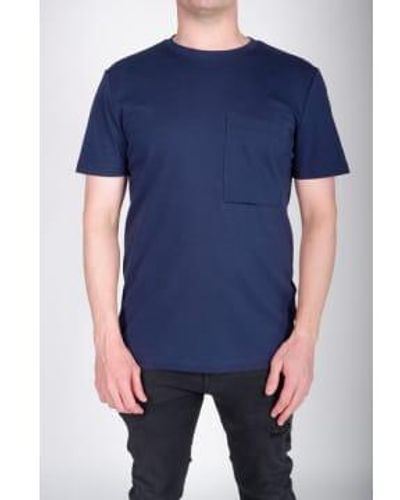 Antony Morato Front Pocket T Shirt - Blue