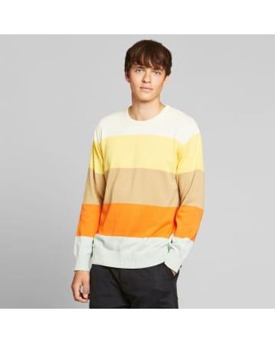 Dedicated Sweater Mora Stripe Multi Color Medium - Yellow